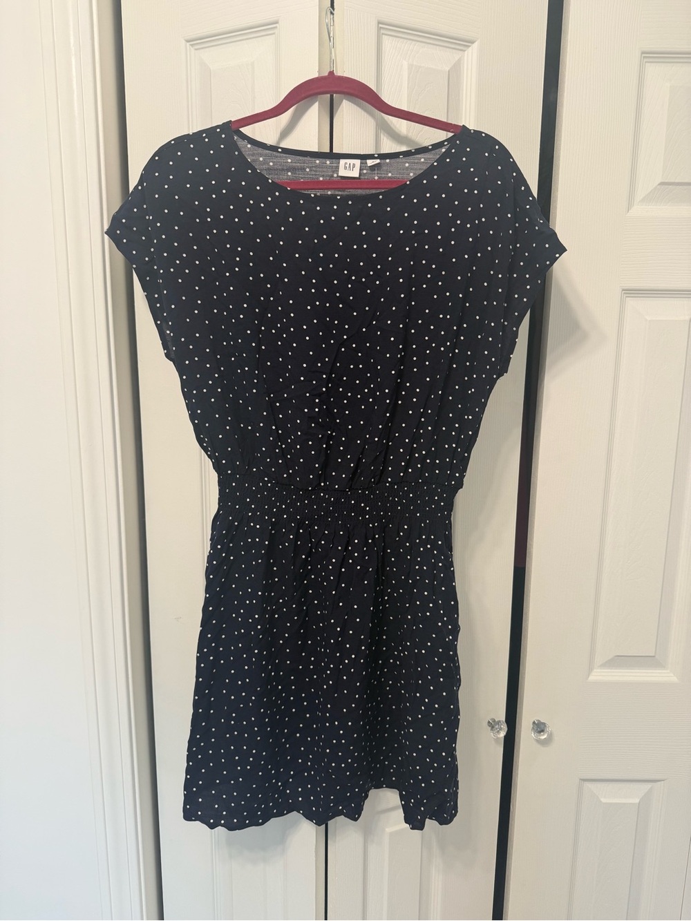 Gap Navy Blue Polka Dot Dress – Size Medium – New With Tags